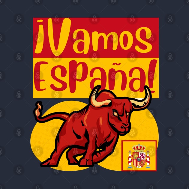 Vamos Espana World Cup Qatar 2022 by Ashley-Bee