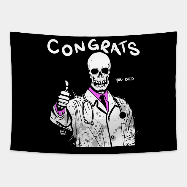 Thanks Doc Tapestry by Ohhmeed