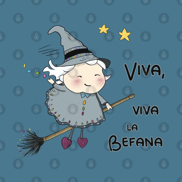 Viva la Befana - Epiphany Italian tradition by Babush-kat