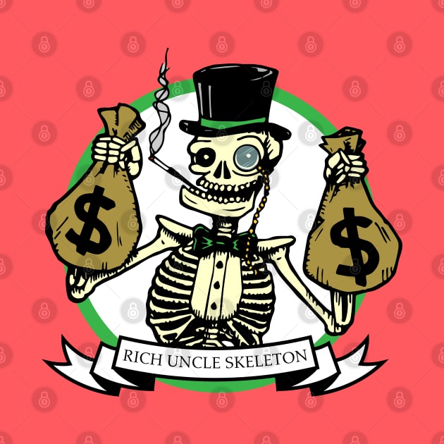 Rich Uncle Skeleton by deancoledesign