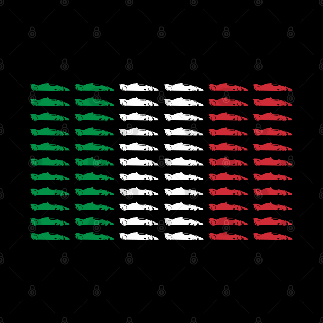 Italian Flag F1 Design by DavidSpeedDesign