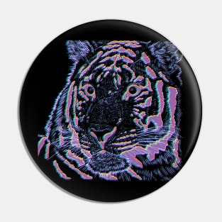 Psyberian Tyger Pin