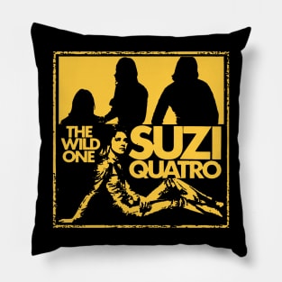 Suzi Quatro Vintage Pillow