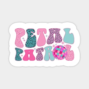 Petal Patrol Flower Maid Girl Wedding Shower Matchin Magnet