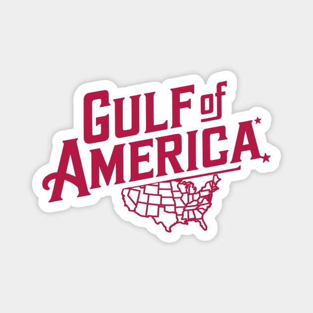 Gulf Of America Magnet by CreativeSage