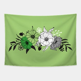 Aromantic Flowers Tapestry