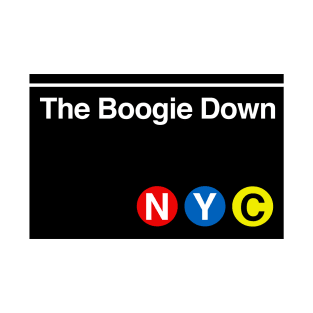 The Boogie Down Subway Sign T-Shirt