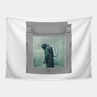 Chernobyl Game Cartridge Tapestry