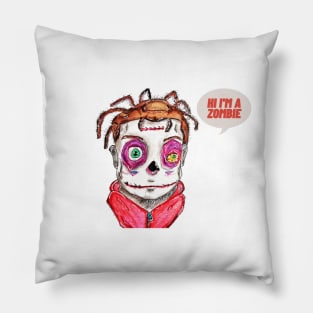 Hi I'm a zombie Pillow