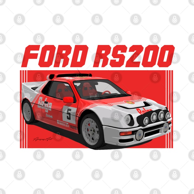 Ford RS200 Group B by PjesusArt