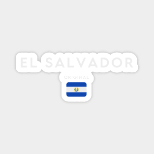El Salvador flag, Salvadoran flag Magnet