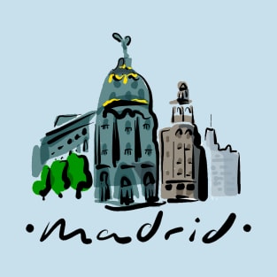 Madrid travel design | Spain T-Shirt