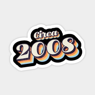 2008 Birthday Magnet