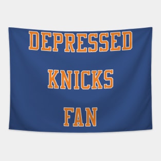 Depressed New York Knicks Fan Tapestry