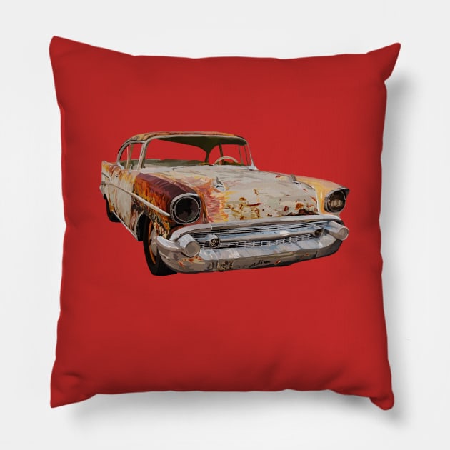 Rostiges Auto Pillow by sibosssr