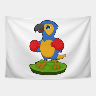 Parrot Boxer Boxing gloves Tapestry