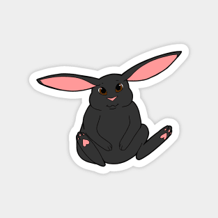 Grey Rabbit Magnet