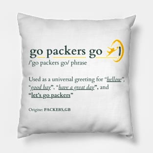 packers Pillow