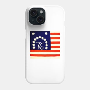 1976 bicentennial Flag Phone Case