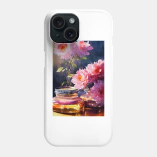 Watercolor honey jar Phone Case