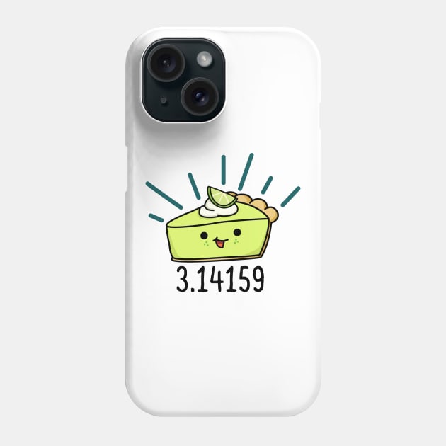 3.14159 Pi Cute Pie Pun Phone Case by punnybone