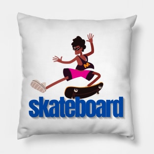 Skate Board Pillow