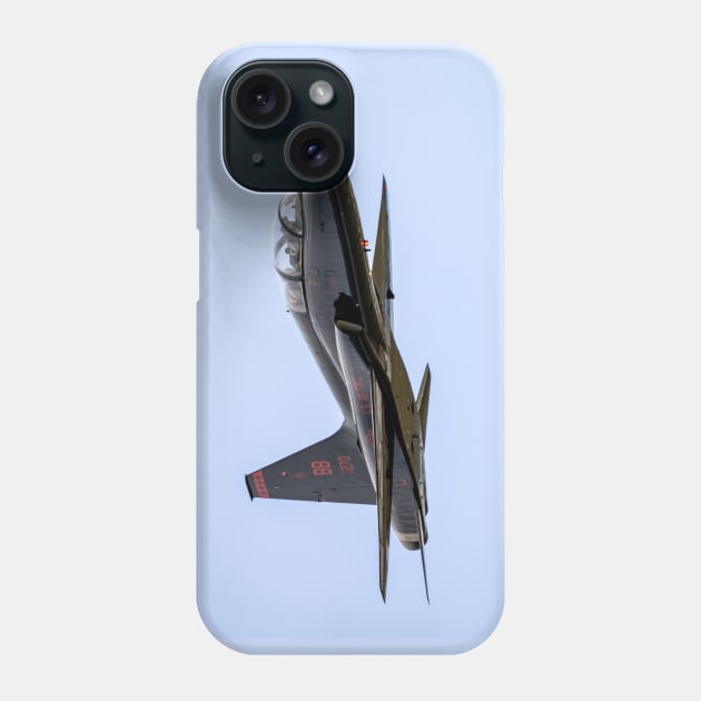 Black Northrop T-38 Talons from 9th Recon Wing at Beale AFB Phone Case by acefox1