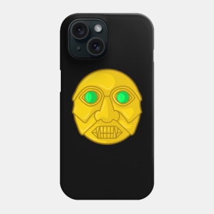 Ancient Colombian Monkey Mask Face Phone Case