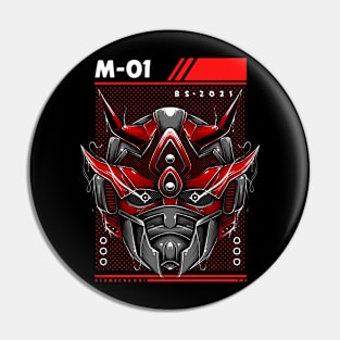 MECHA HEAD 01 Pin