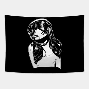 Rocker Girl Tapestry