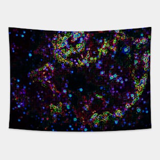 Black Panther Art - Glowing Edges 285 Tapestry