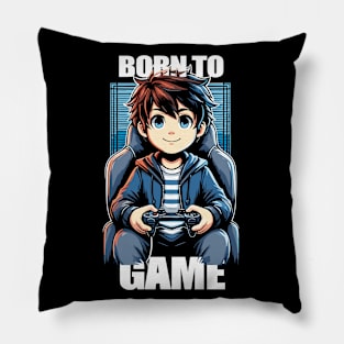 Born to Game Pillow