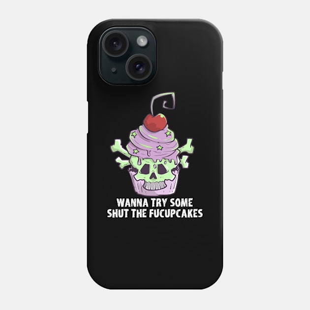 Pastel Goth Cupcake Meme Kawaii Gothic Sarcastic Eboy Egirl Phone Case by TellingTales