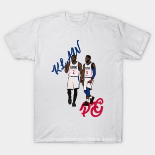 Vintage LA Clippers Kawhi Leonard x Paul George shirt - Design tees 1st -  Shop funny t-shirt