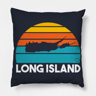 Long Island Sunset Pillow