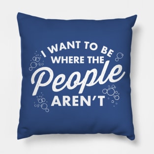 Where The People Aren't Pillow