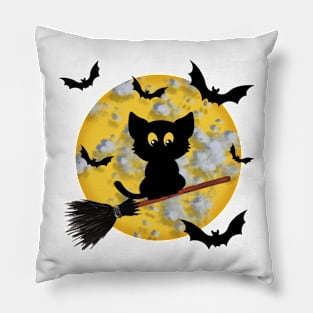 Halloween Cat Pillow