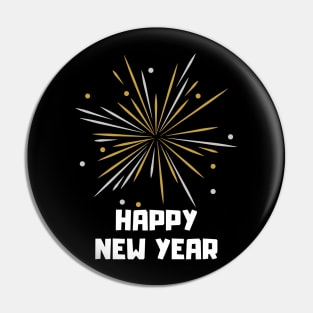 Happy New Year Pin