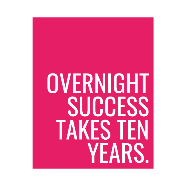 Pink Overnight Success by April Twenty Fourth