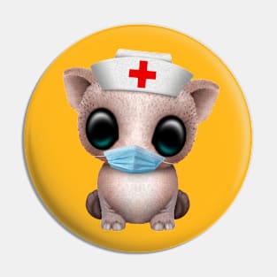 Cute Baby Pig Nurse Pin