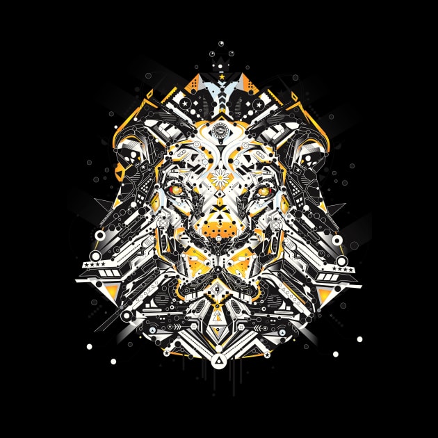 electro lion by yoaz