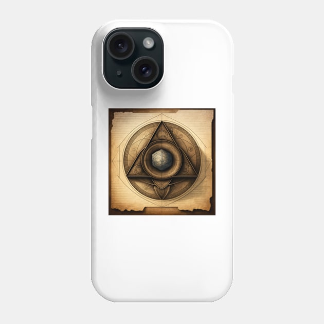 Earth as DaVinci Phone Case by damnaloi