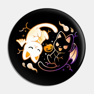 Halloween Kittens Pin