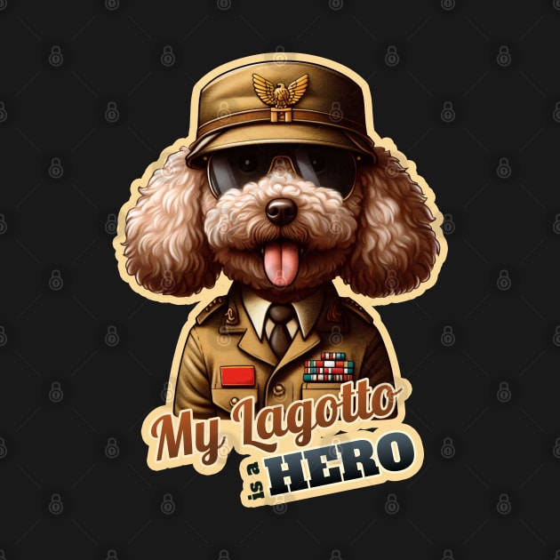 Lagotto soldier by k9-tee