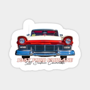 1957 Ford Fairlane 500 Sunliner Convertible Magnet