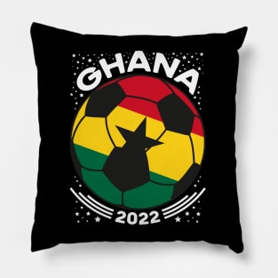 Ghana Flag Soccer Football Team Pillow