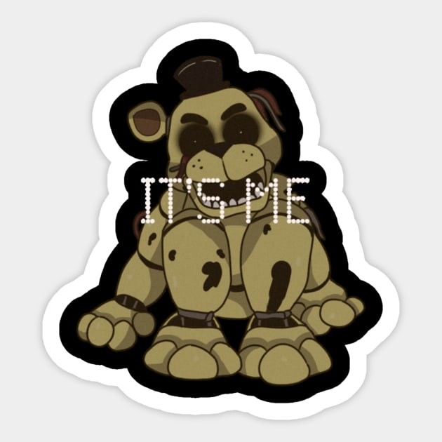 Withered Freddy Stickers for Sale