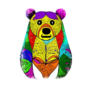 Bear rainbow multicolor T-Shirt