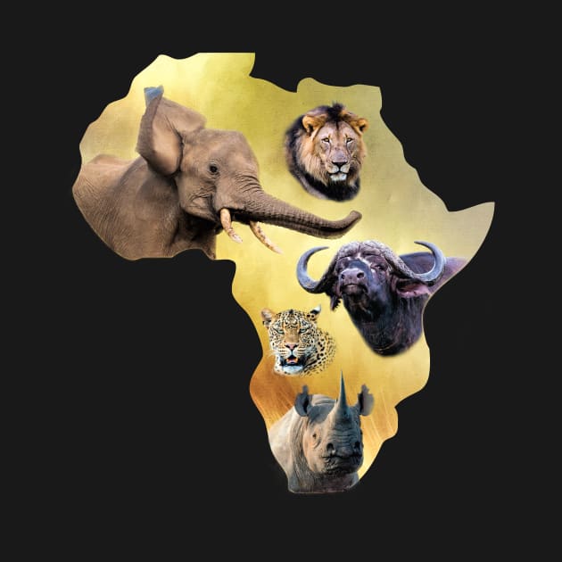 Africa's Big Five Animals | African Wildlife by scotch