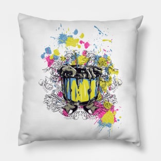 zombie color Pillow